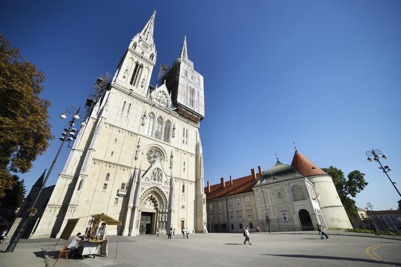 Main Square Central Apartment Zagreb Exteriör bild